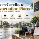 Flood safety measures and home preparedness during heavy rain