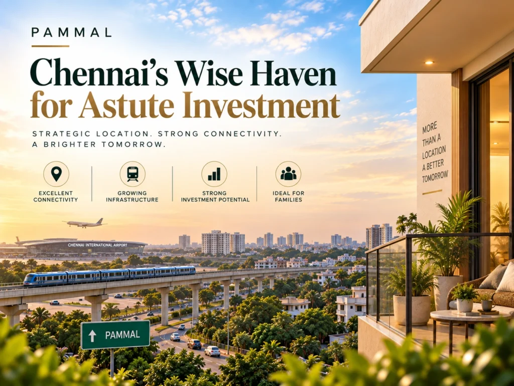 Pammal real estate investment and connectivity in Chennai