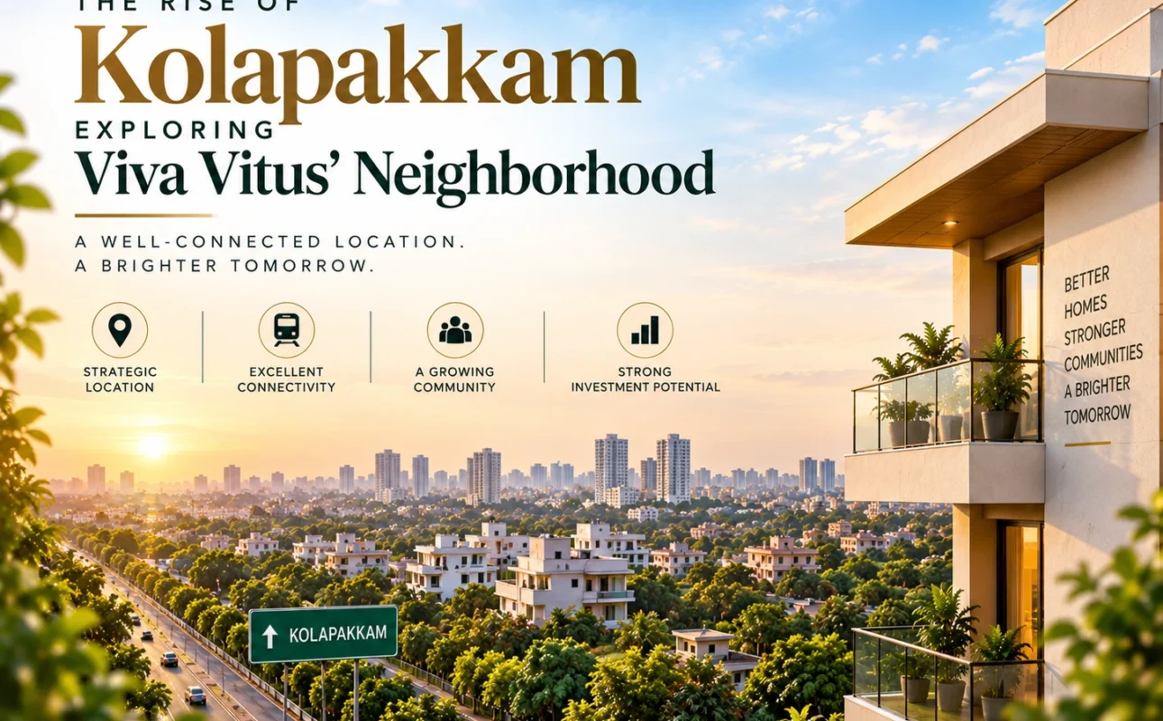 Viva Vitus Kolapakkam neighborhood and connectivity in Chennai