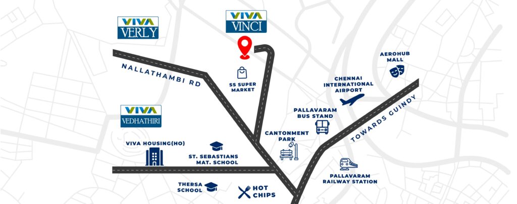 Viva Vinci Location Map