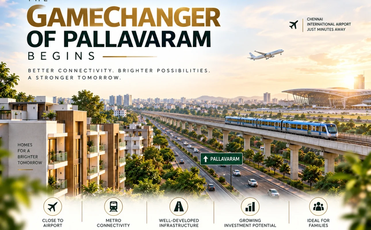 Viva Housing Pallavaram projects on 200 ft Radial Road