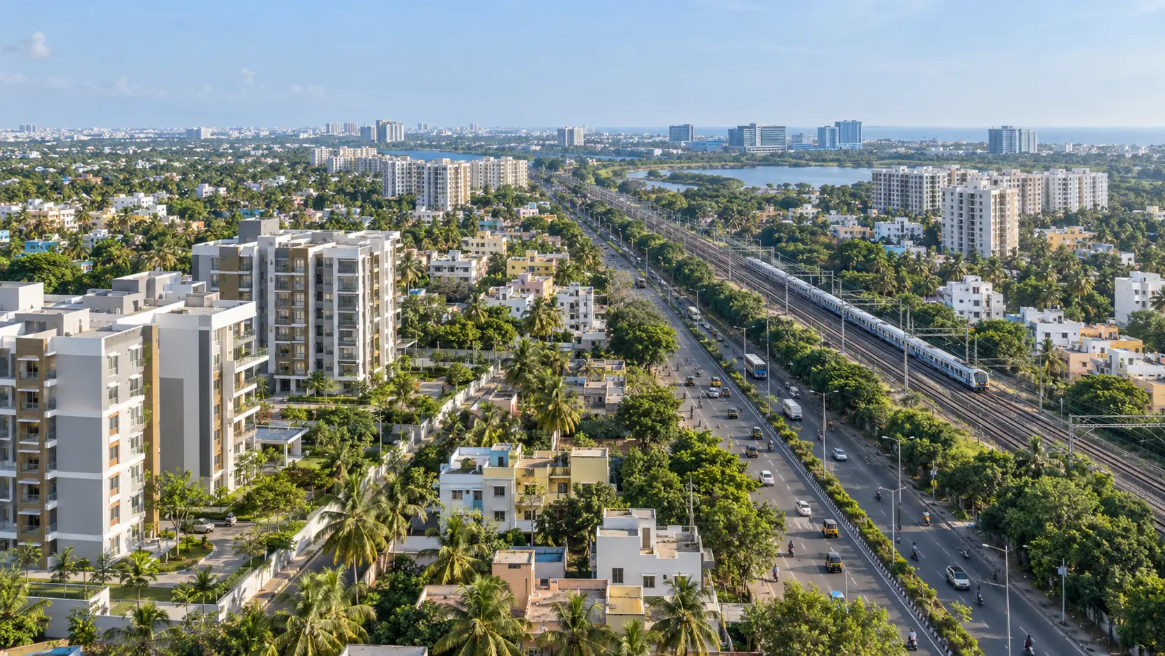 Residential growth corridors shaping the Chennai real estate market in 2026