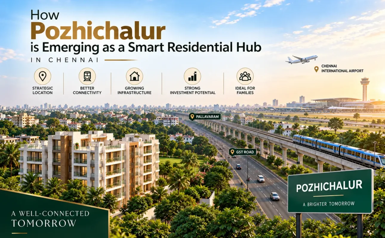 Pozhichalur real estate and growing residential hub in Chennai