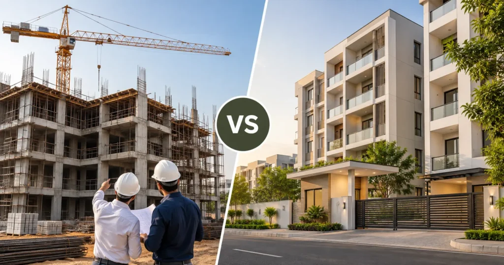 Under construction vs ready to move homes in Chennai