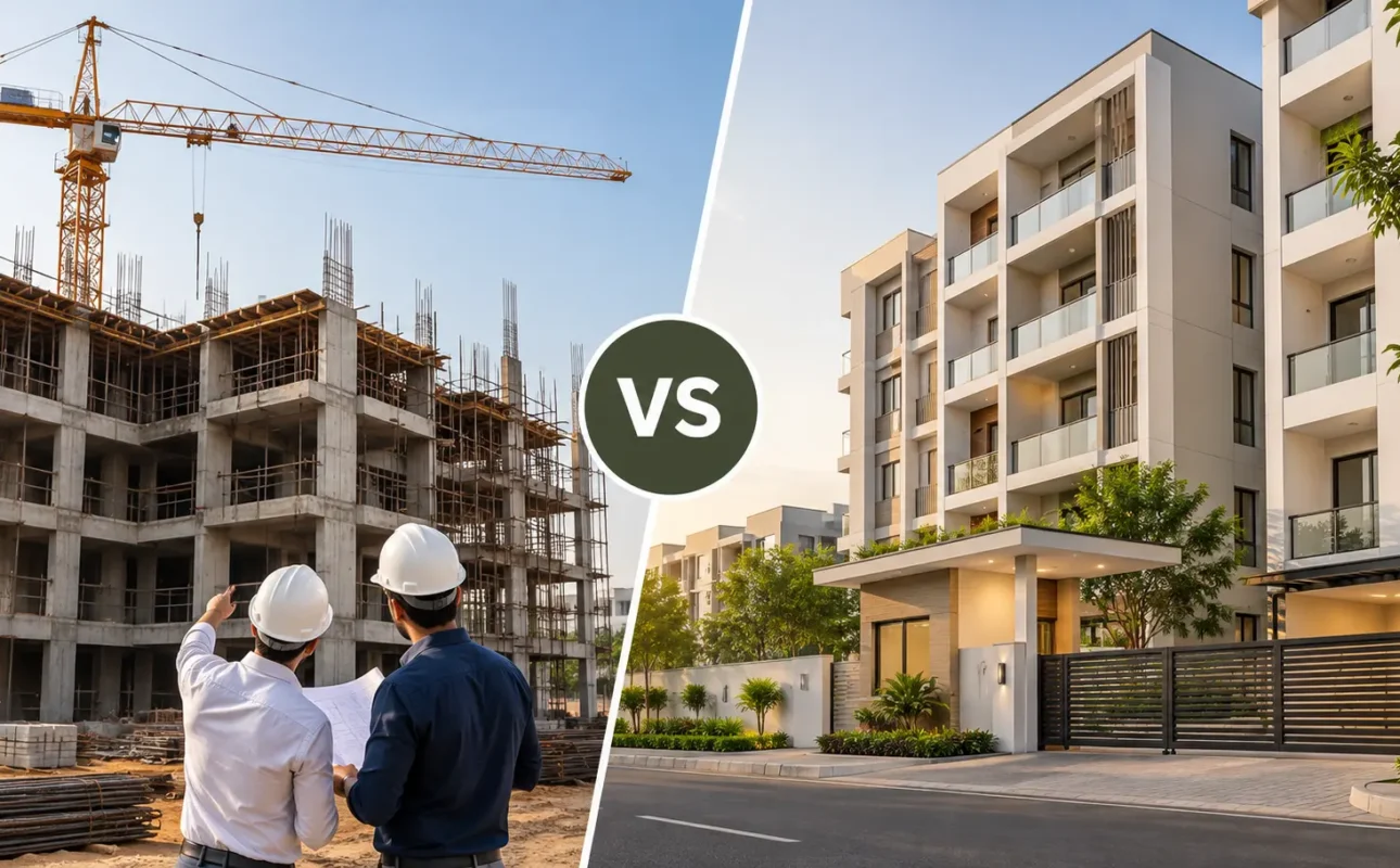Under construction vs ready to move homes in Chennai