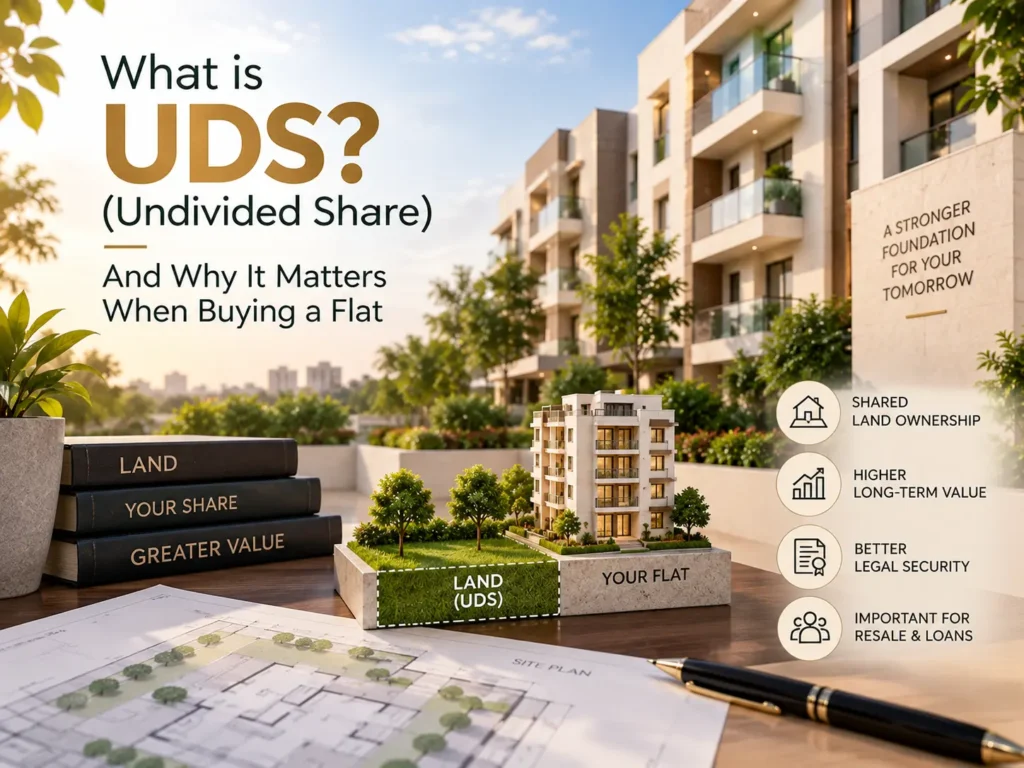 What is UDS in property and undivided share of land in apartments