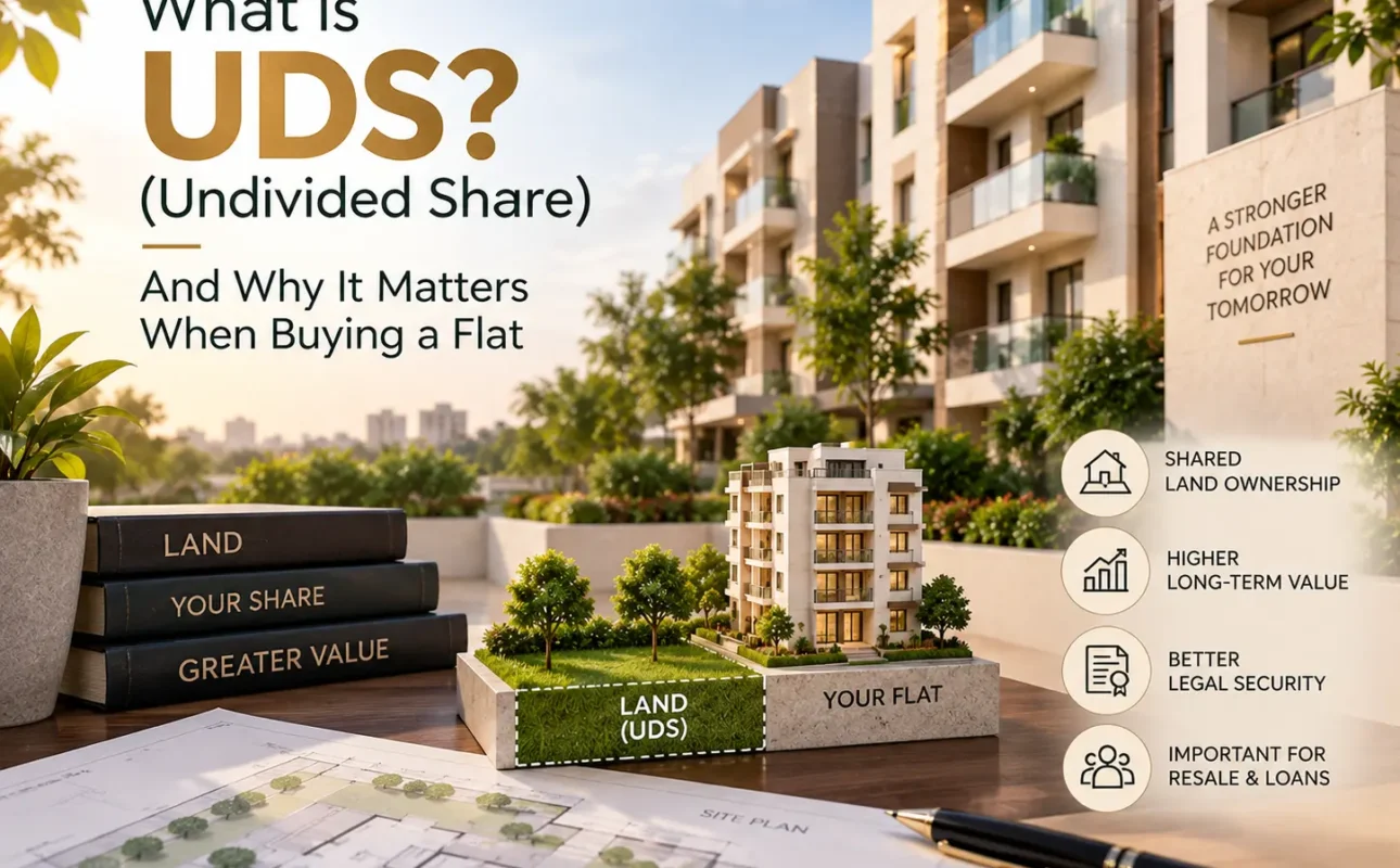 What is UDS in property and undivided share of land in apartments
