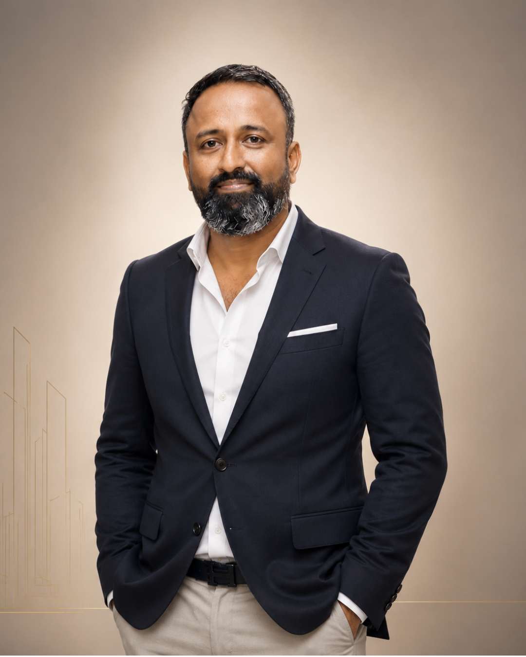 C. Karthikeyan Chellamuthu providing strategic leadership at Viva Housing with a focus on innovation, quality, and customer-centric development.